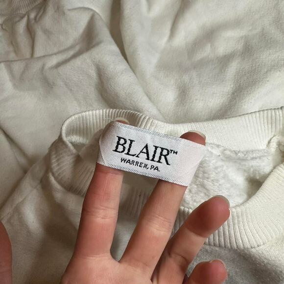 Vintage 90's Floral Print Crewneck Sweatshirt - Picture 3 of 4